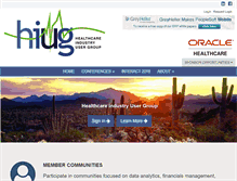 Tablet Screenshot of hiug.org